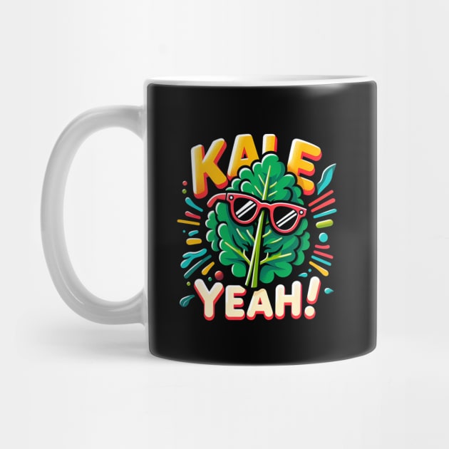 Kale Yeah! Gardening Lover Gift by T-shirt US